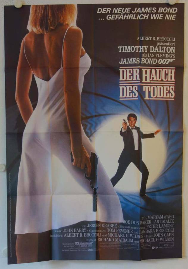 James Bond 007 - Der Hauch des Todes originales deutsches A0-Filmplakat